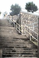 upstairs
