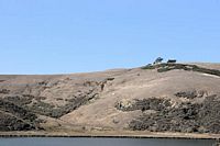 lake and hill
