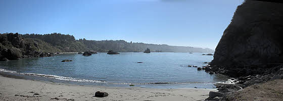 Panorama Trinidad Beach CA