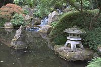 pond falls lantern